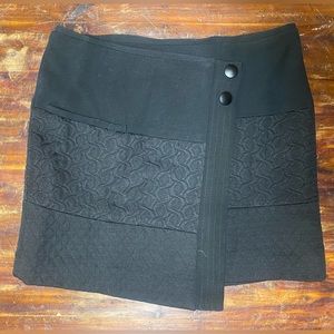 Black Cabi wrap skirt size xsmall